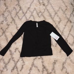 BRAND NEW 90 DEGREE KIDS LONG SLEEVE BLACK SHIRT